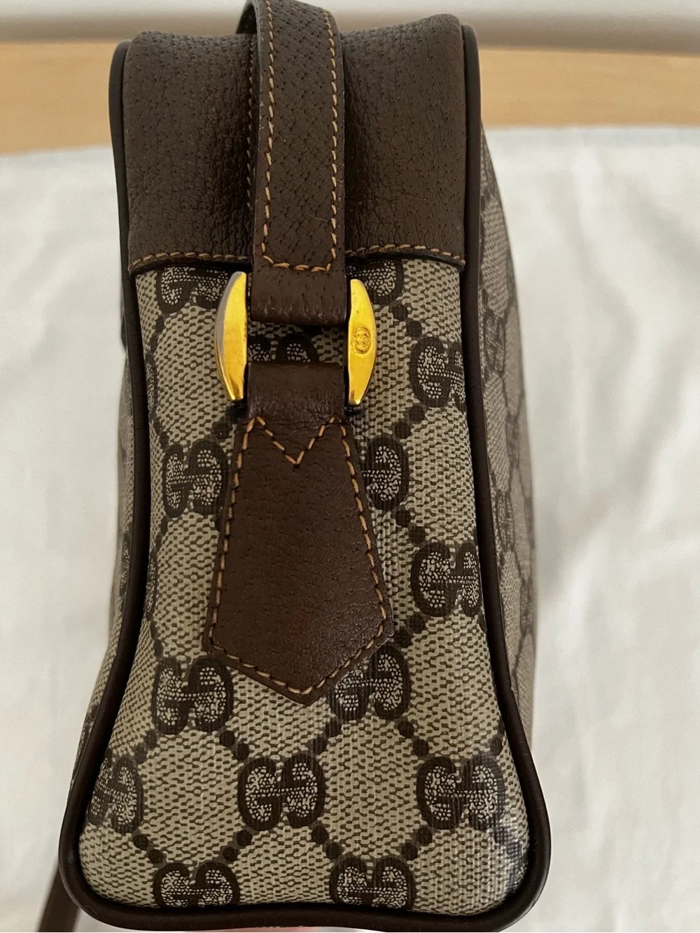 Vintage Gucci GG Supreme Sherry Line Crossbody Rare Collectible Late 1970’s - 80